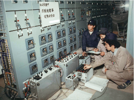 1986年（昭和61年）発変電現場